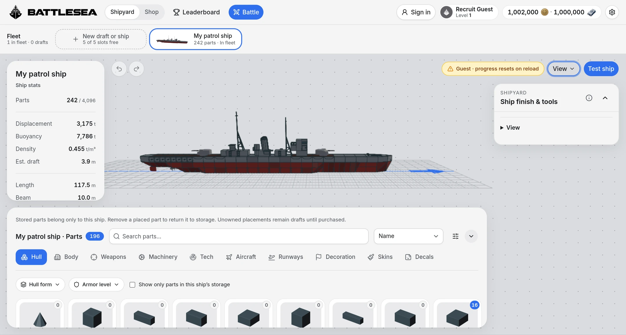 Ship Layout Game About BattleSea — Shipbuilding & Naval Combat Game